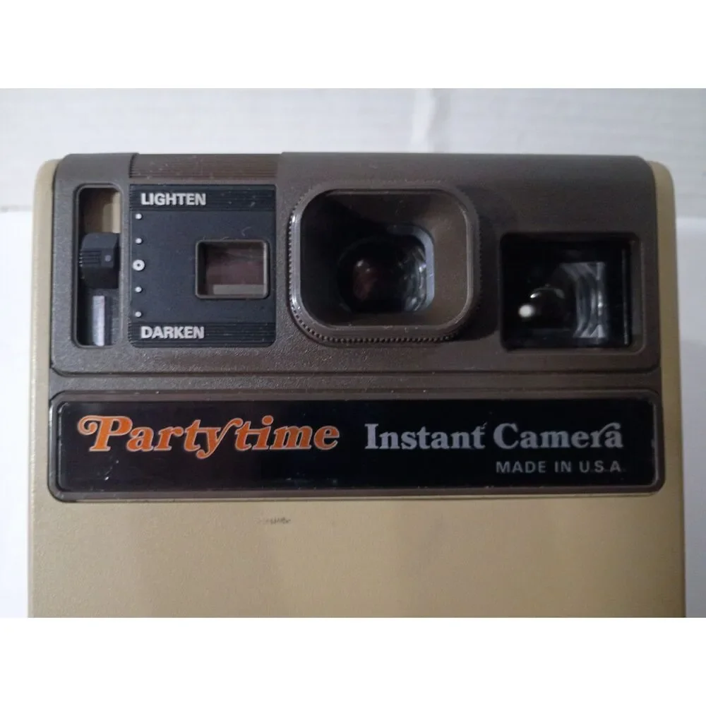 Vintage 1980s Kodak Party Time Instant Camera Made in USA